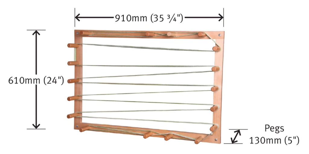 Ashford warping frame