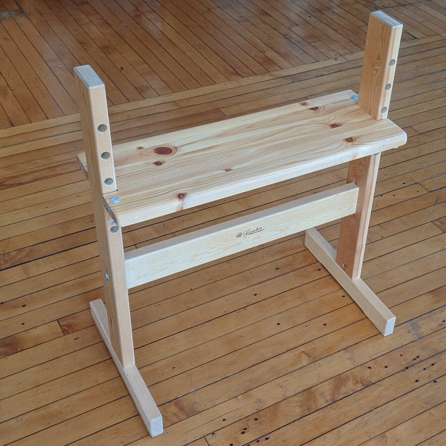 Bench for looms and weaving frames