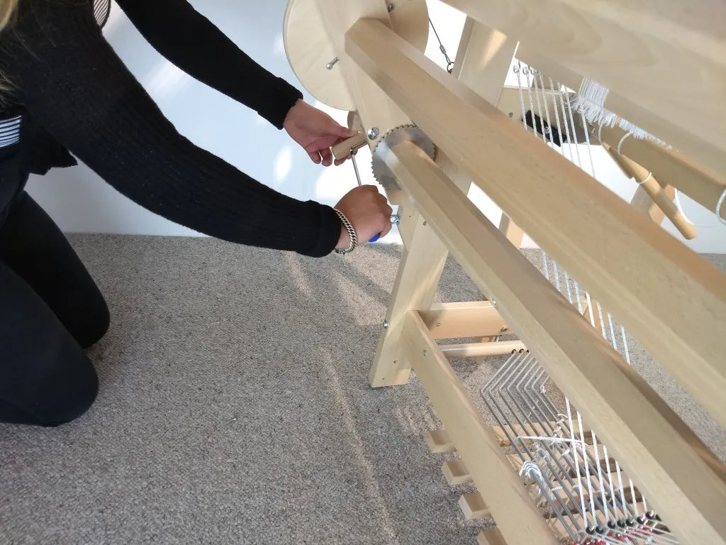 Second warp beam for Louët loom David 3 & Spring 2