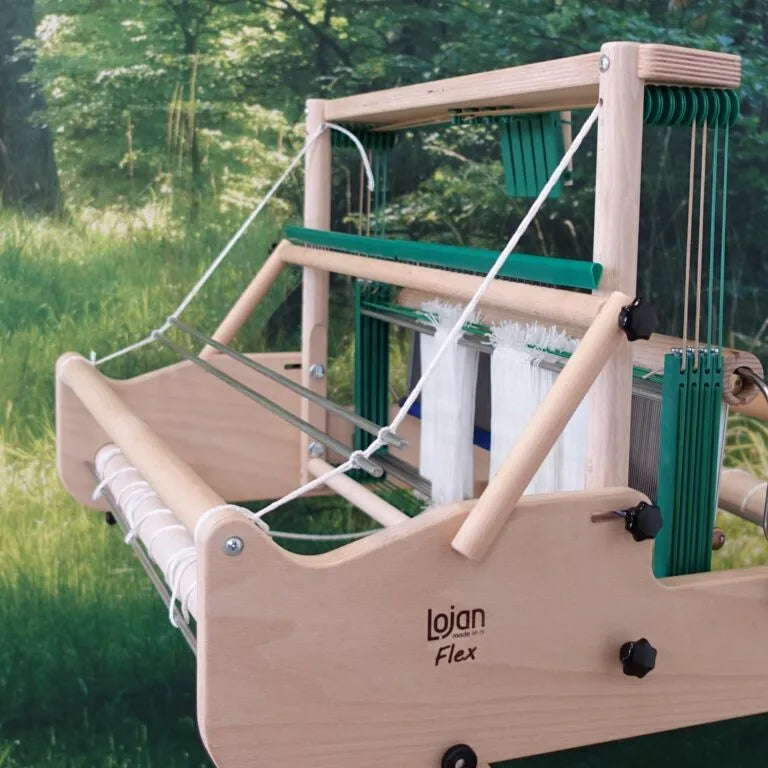 Lojan raddle for Flex table loom
