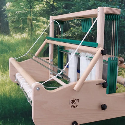 Lojan raddle for Flex table loom