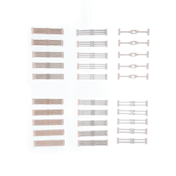 Lojan Flex Rigid Heddle Segments (Reed Segments) - Set of 5 for 10 cm