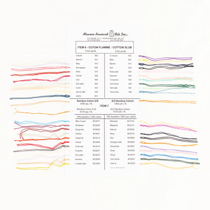 Venne 100% cotton Ne 8/2 - Nm 14/2 – 250g – 51 colours