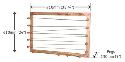Ashford warping frame