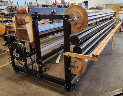 AVL Professional Dobby Rug Loom – Detail der Schäfte